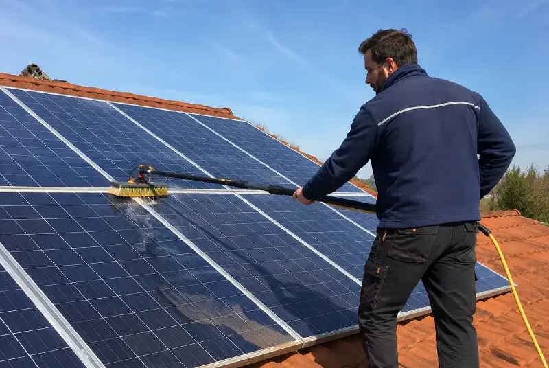 Nettoyage et entretien de panneaux solaires à Sainte-Eulalie
